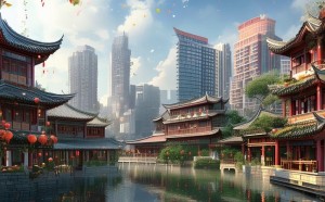 青菱湖商贸城，地方特色与现代发展的融合